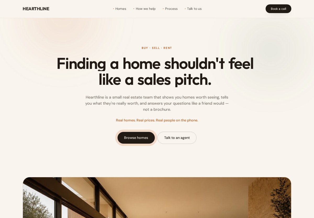 Human Touch Properties — Property Consultancy website designed by Xpack Live